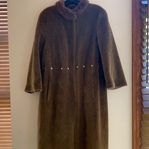 Luxious Faux Fur Teddy Bear Coat